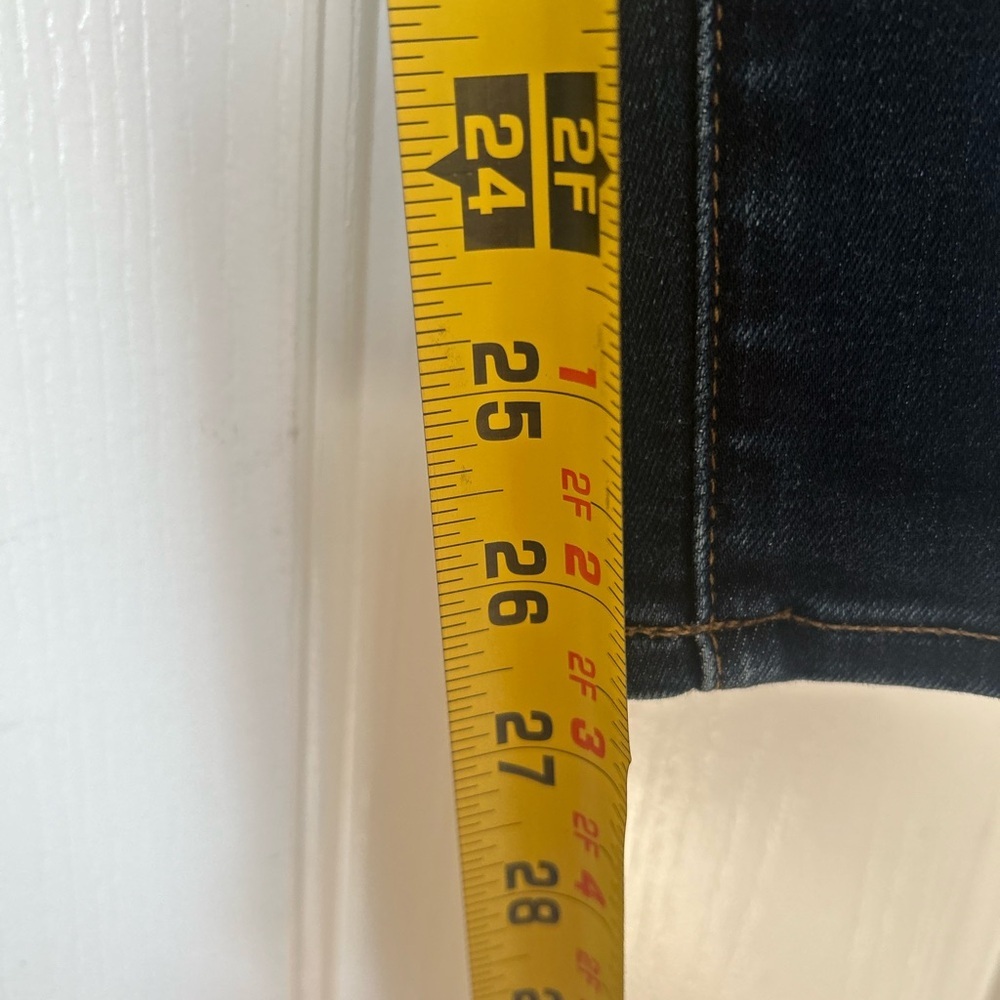 Madewell 9” High Rise Skinny Women's Blue Jeans in Polly Wash Size 25 - Picture 8 of 9